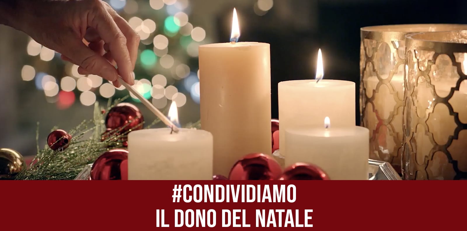 #CONDIVIDIAMO IL DONO DEL NATALE
